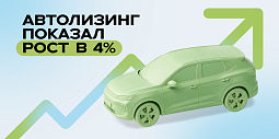 Автолизинг показал рост в 4%